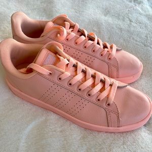 Pink Adidas Cloudfoam Sneakers